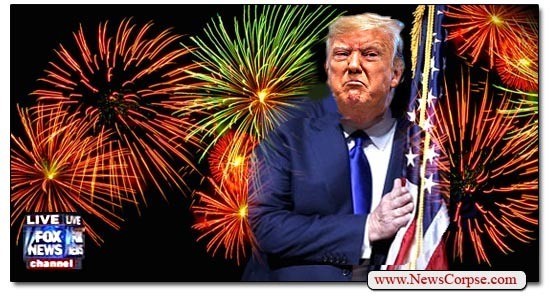 Donald Trump, Fireworks