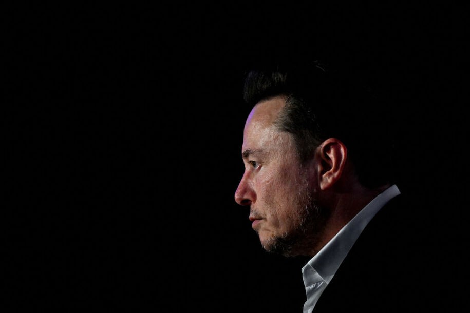 TOPSHOT - X (formerly Twitter) CEO Elon Musk attends a symposium on 'Antisemitism Online' during the European Jewish Association conference in Krakow, on January 22, 2024. (Photo by Sergei GAPON / AFP) (Photo by SERGEI GAPON/AFP via Getty Images)