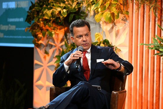 NEW YORK, NEW YORK - JUNE 15: John Avlon, Journalist, Political Commentator, Author speaks on stage as The Bob Woodruff Foundation hosts The Got Your 6 Summit at Metropolitan Pavilion on June 15, 2022 in New York City. (Photo by Slaven Vlasic/Getty Images for The Bob Woodruff Foundation )
