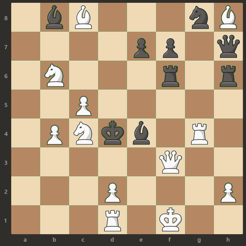 White to move and mate in two #523 chess puzzle