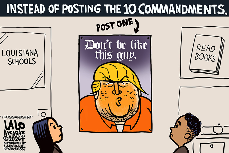 Cartoon: One Commandment
