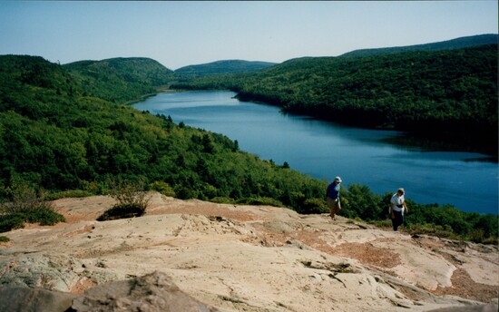 Lake of the Clouds at Porcupine Mountains State Park