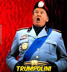 Donald Trump as Benito Mussolini
