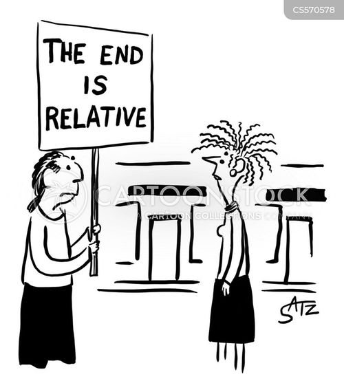 "The end is relative."