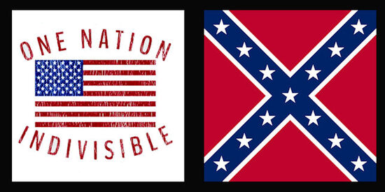 Decals seen on a pickup truck in Mississippi.