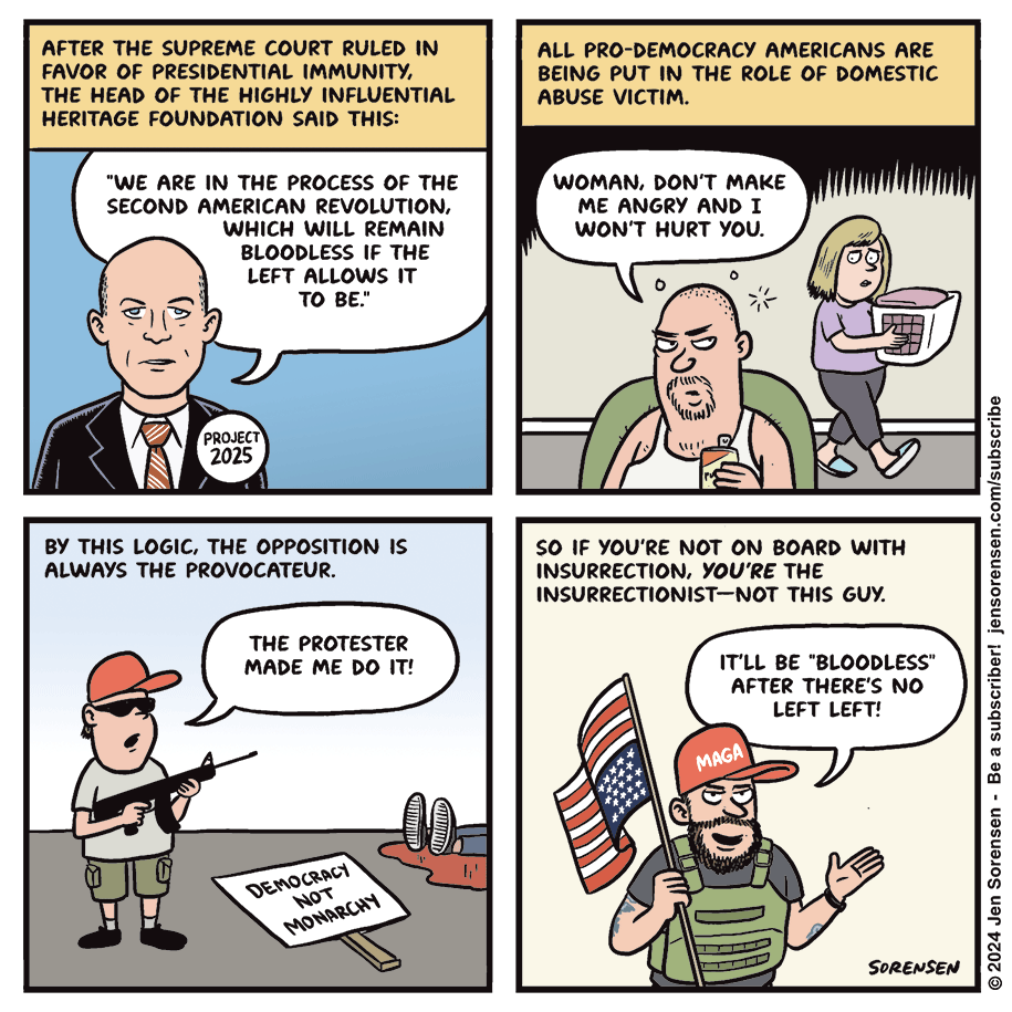 Cartoon: A second Revolution?