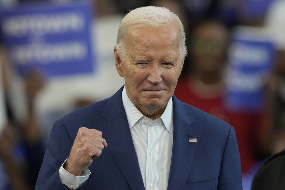 Biden will stay in race despite support ‘slippage,’ says campaign chair