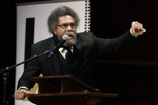 FILE - Harvard Professor Cornel West speaks, Oct. 22, 2019, in Cambridge, Mass. With early voting set to begin in late September in some states, there are signs that groups are trying to affect the outcome by using deceptive means. In most cases, in ways that would benefit Donald Trump by whittling away President Joe Biden’s already tepid standing with the Democratic Party’s base by offering left-leaning, third-party alternatives. Groups with Republican ties in Virginia, North Carolina and Arizona are working on West&#39;s behalf. (AP Photo/Elise Amendola, File)
