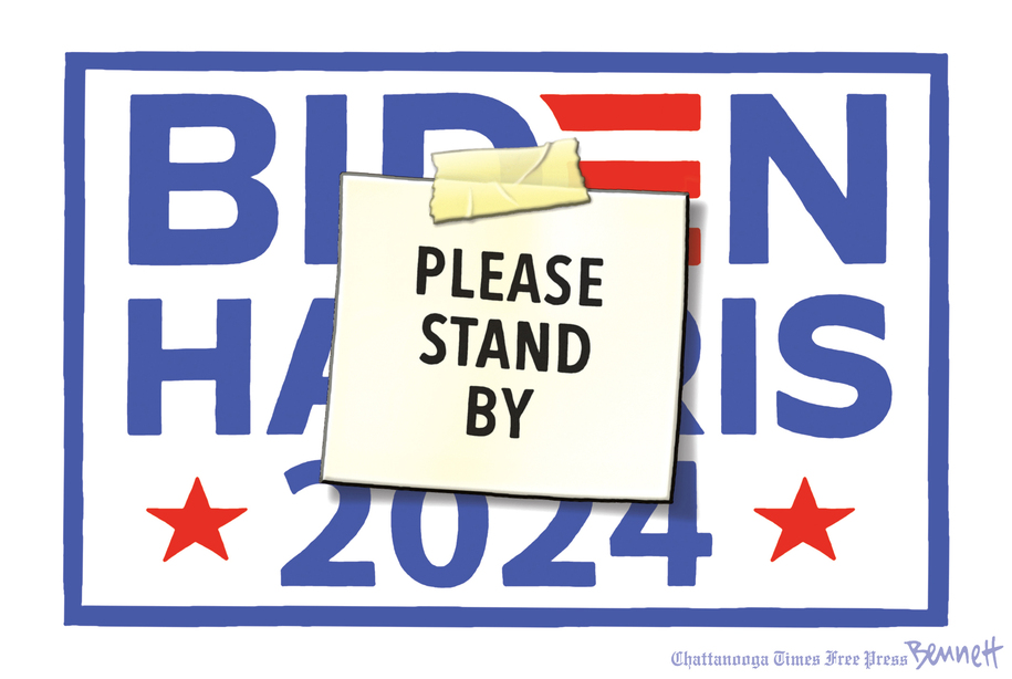 Cartoon: Please stand by
