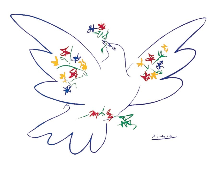 Dove of Peace - The image that appears in Wee Mama's Daily Kos diary - 'Is it true? Is it kind? Is it necessary?'