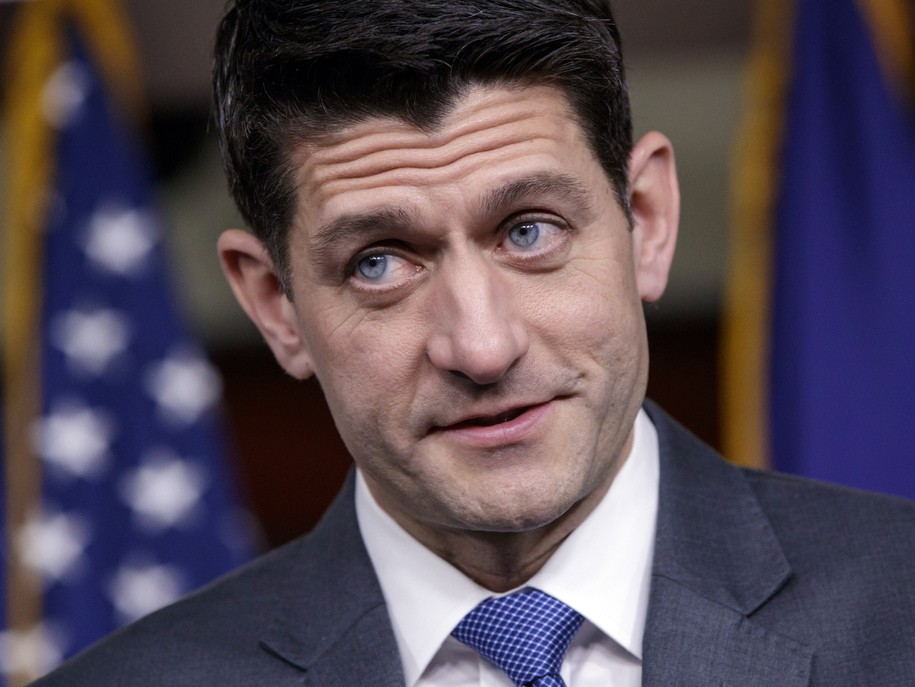 Speaker of the House Paul Ryan, R-Wis., speaks about the massive government spending bill moving through Congress, on Capitol Hill in Washington, Thursday, March 22, 2018. (AP Photo/J. Scott Applewhite)