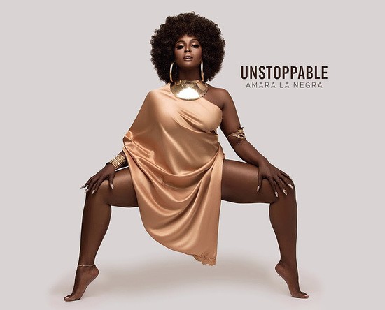 Cover of Amara La Negra's album Unstoppable