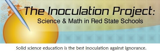 Banner for The Inoculation Project series, with added caption 'Solid science education is the best inoculation against ignorance.'