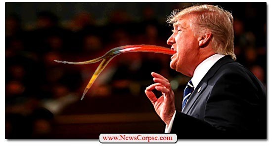Donald Trump, Snake Tongue
